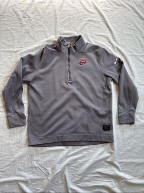 Nike Gray Therma Quarter-Zip WKU Women’s Large Gray Western Kentucky University
